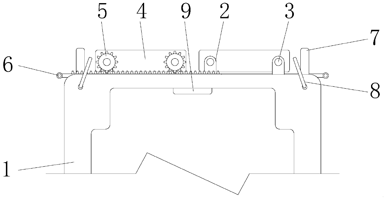 Automatic power-off power distribution cabinet with fire-fighting structure