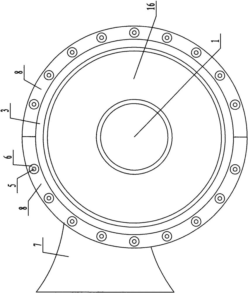 Flanging-preventing horn of automobile