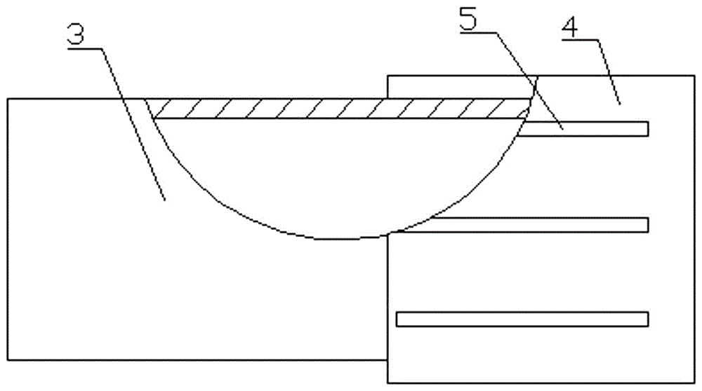 Gas energy-saving heater for fried food production line