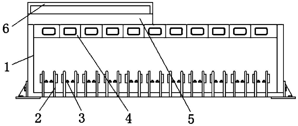 Shared electric vehicle power charging pile with charging protection function