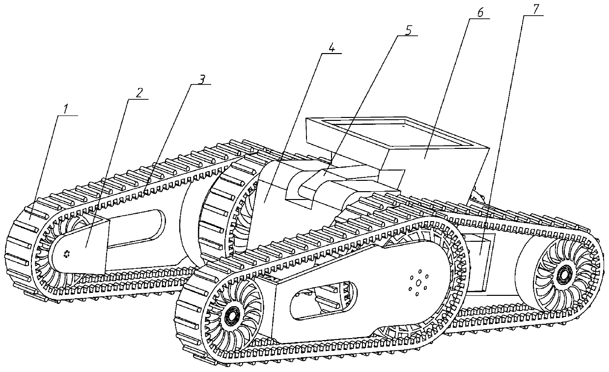 Novel tracked robot