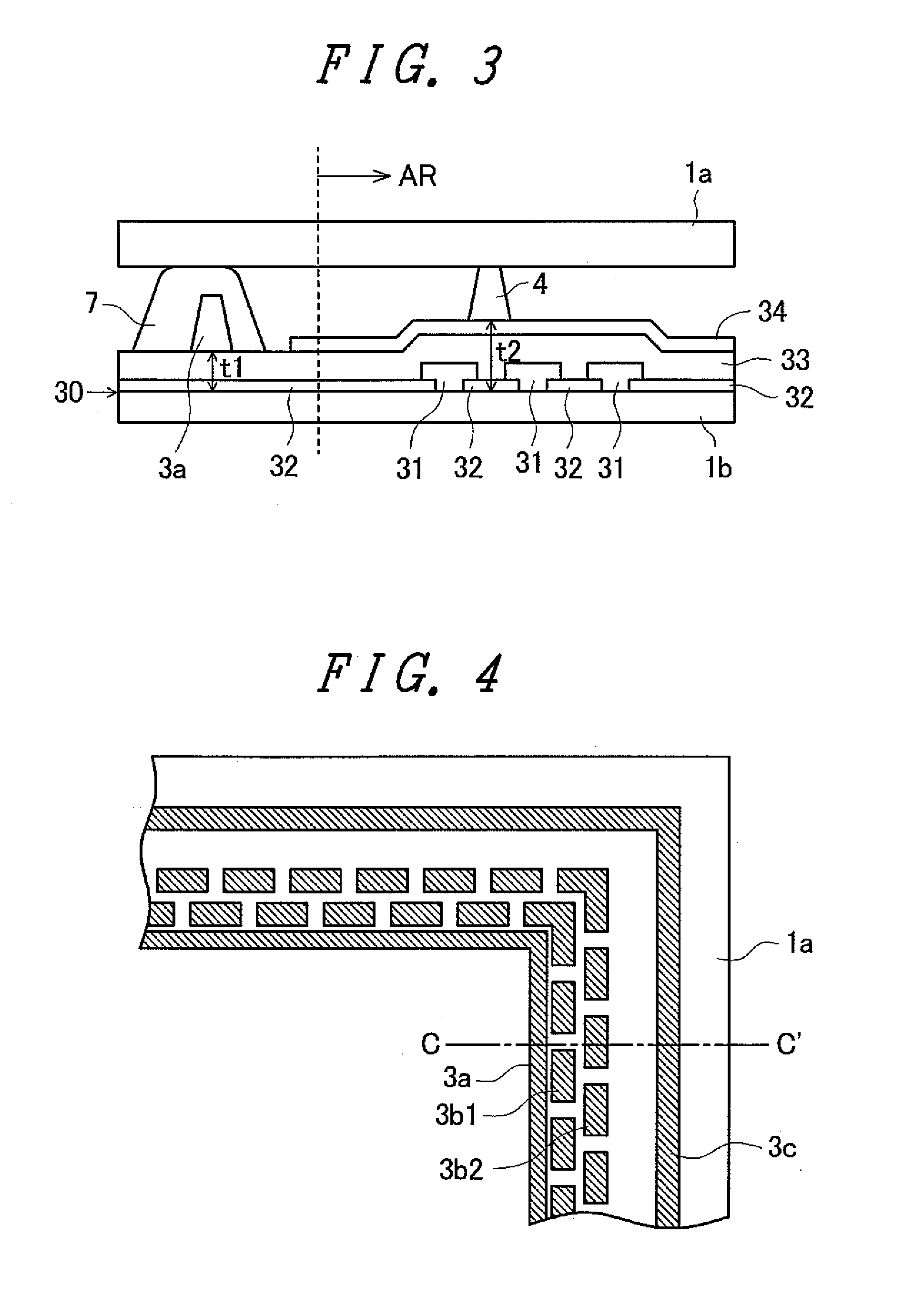 Liquid crystal display panel with a continuous weir and a discontinuous weir covered by a sealing material