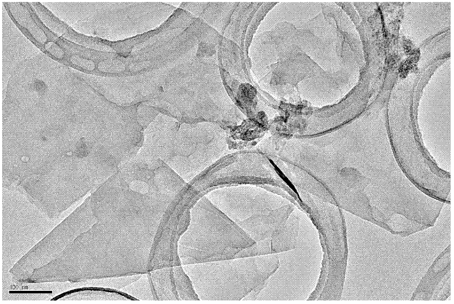 Preparation method of graphene material