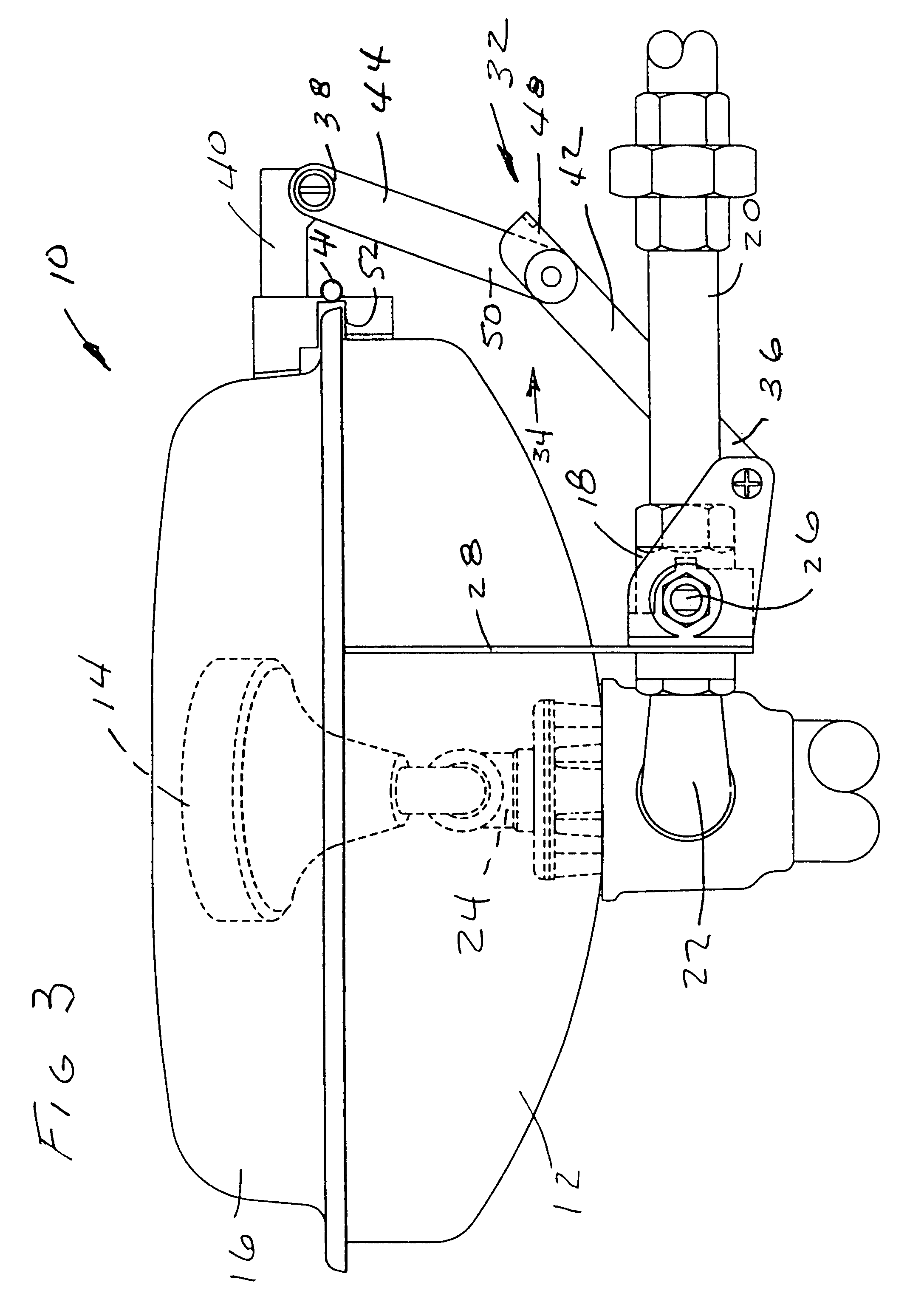 Covered eyewash fountain