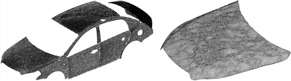 Automatic printing method of three-dimensional pattern on vehicle body surface