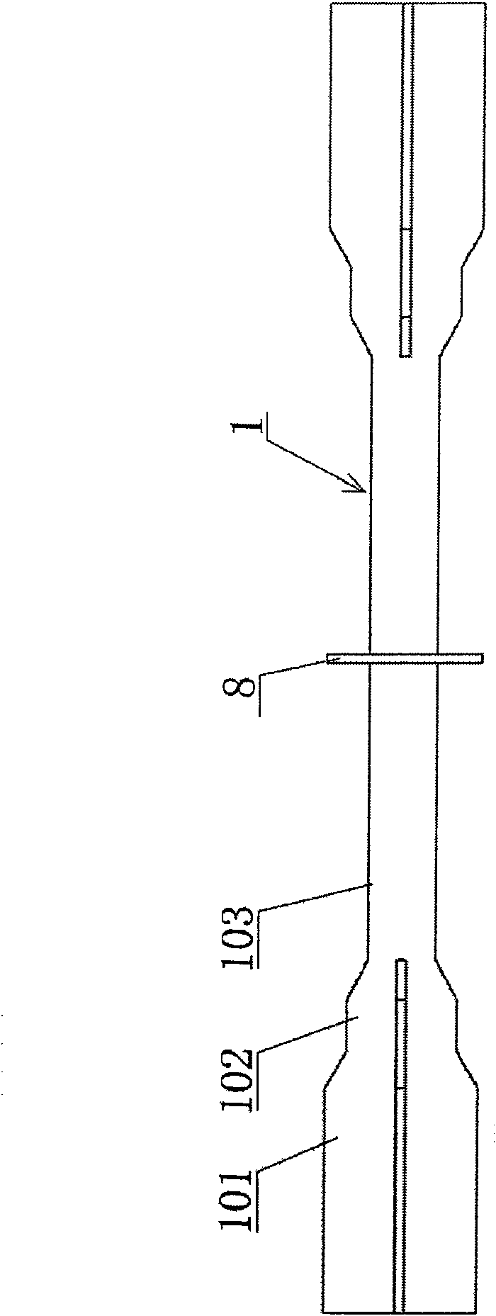 Double-layer bushing straight-line flexuosity restriction support with transverse diaphragm