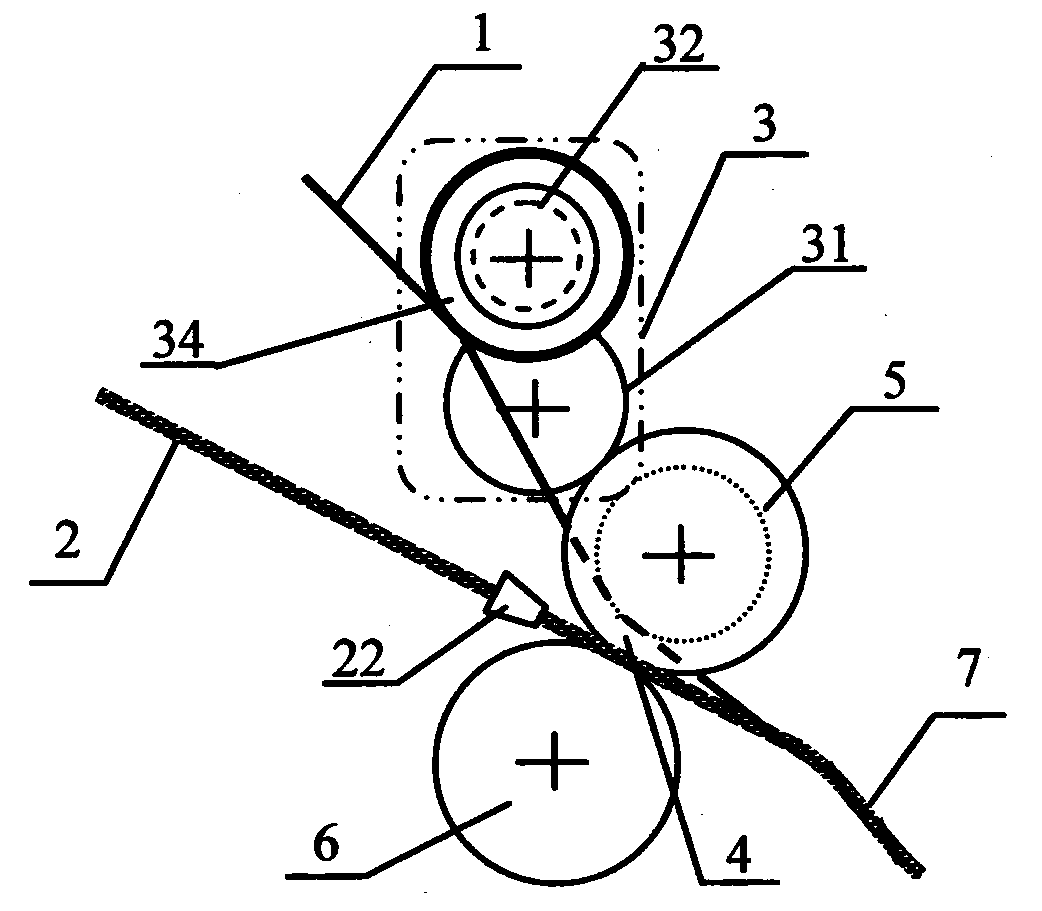 Ring-spun negative Poisson's ratio yarn and its composite spinning device, method and application