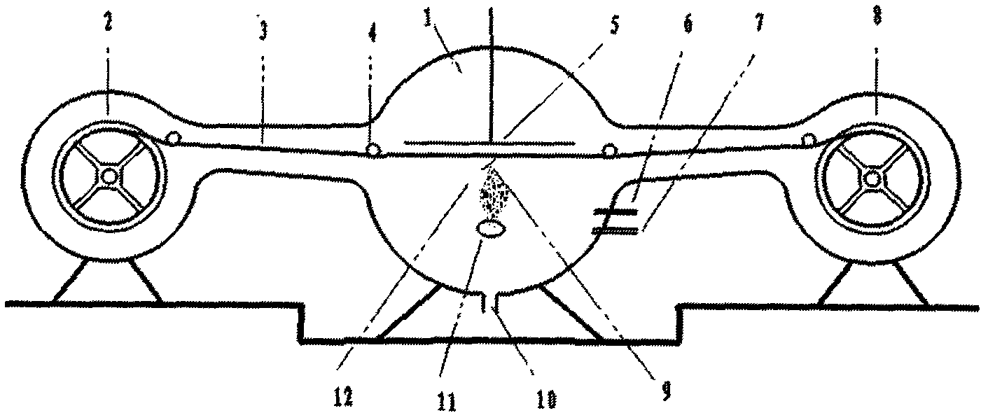 Method for improving critical current for continuously preparing YBCO (Yttrium Barium Copper Oxide) strip