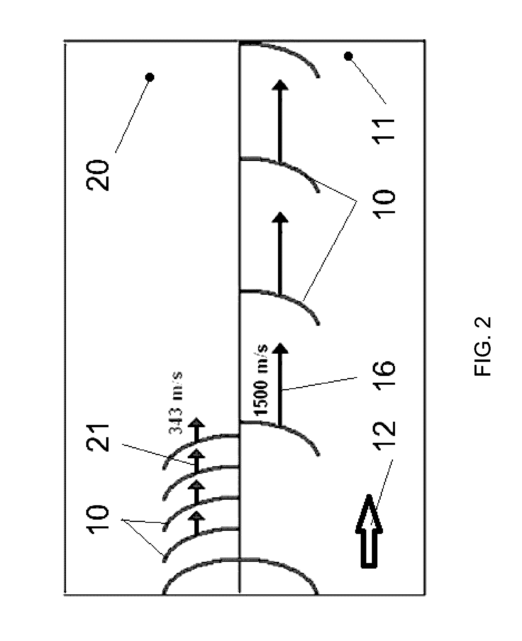 Membrane cleaning and desalination with a membrane using acoustic pressure shock waves