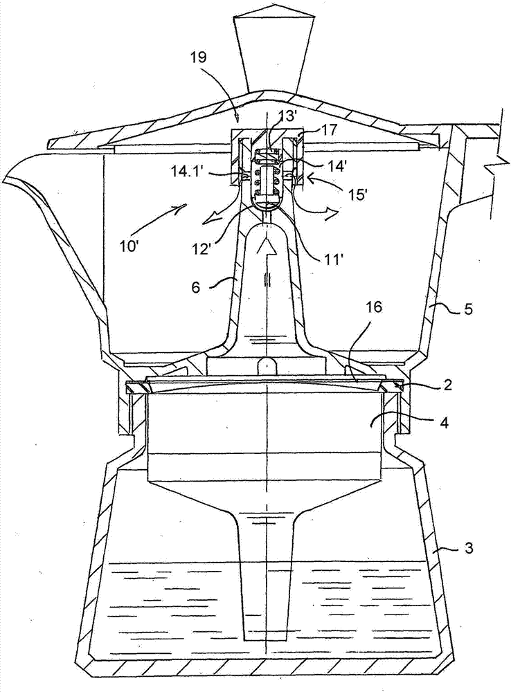 Stovetop espresso maker