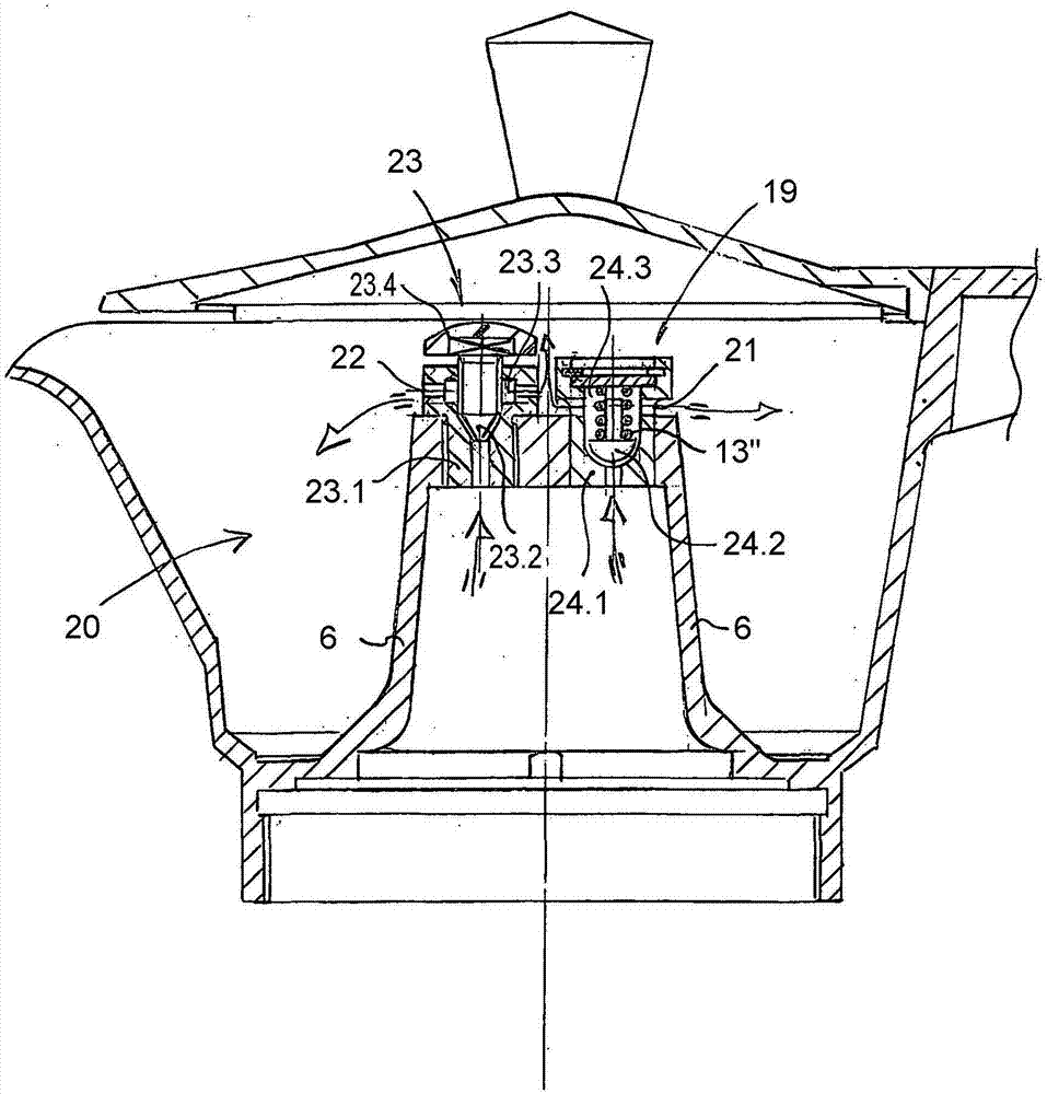 Stovetop espresso maker