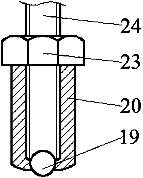 Coating impact fatigue test device