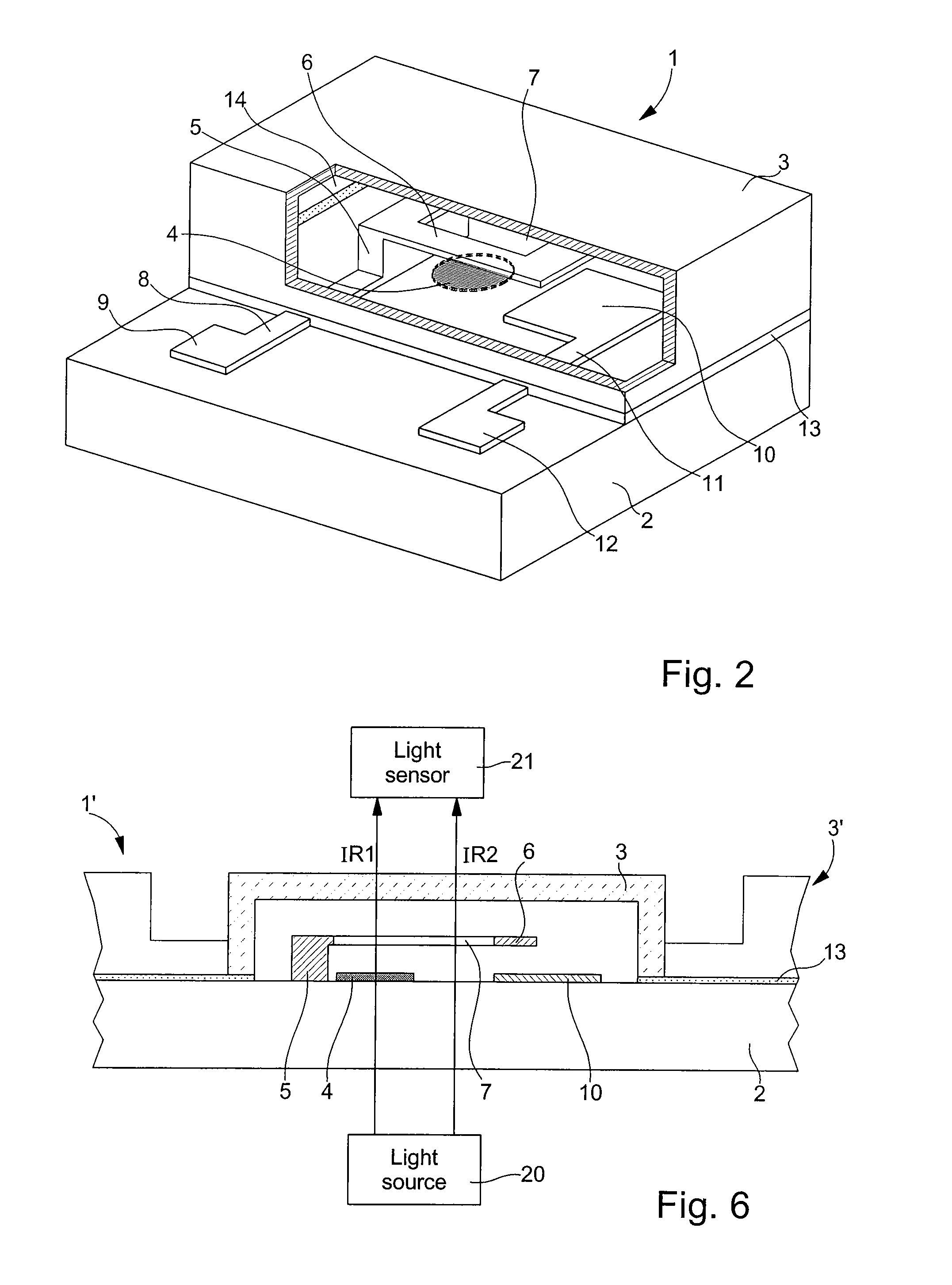 Method Of Checking The Hermeticity Of A Closed Cavity Of A Micrometric Component And Micrometric Component For The Implementation Of Same