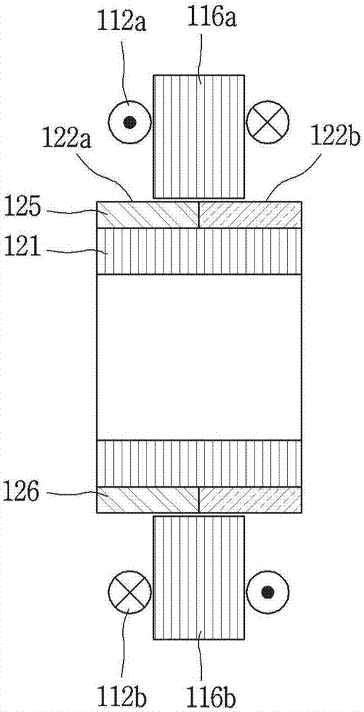 Transverse flux reciprocating motor and reciprocating compressor having a transverse flux reciprocating motor