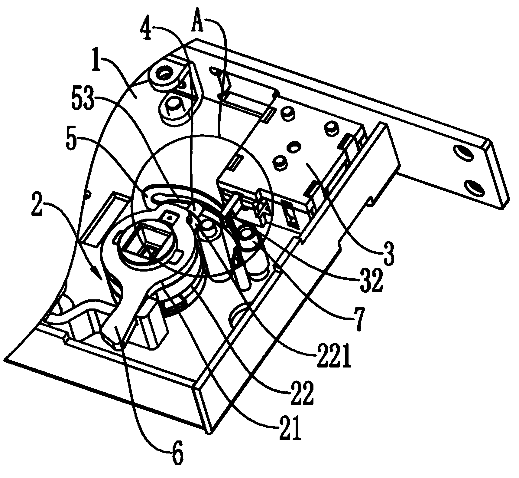 Lock with striking-opening-resistant clutch