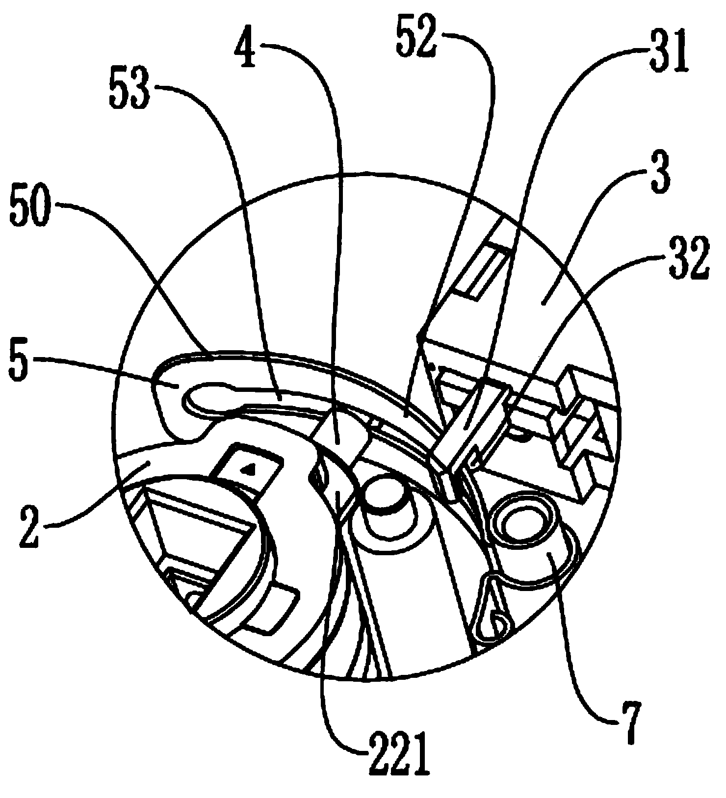 Lock with striking-opening-resistant clutch