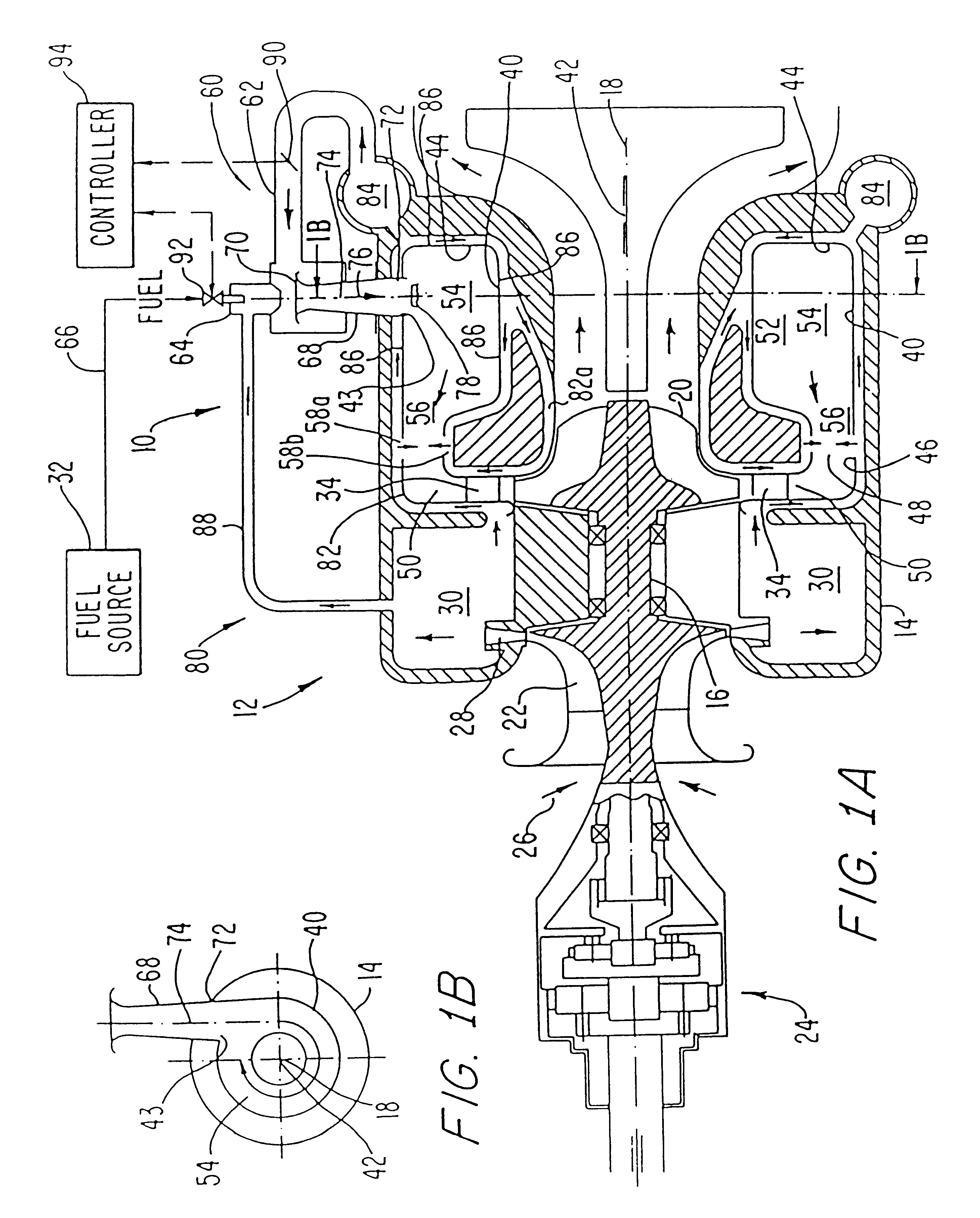 Convectively cooled, single stage, fully premixed controllable fuel/air combustor