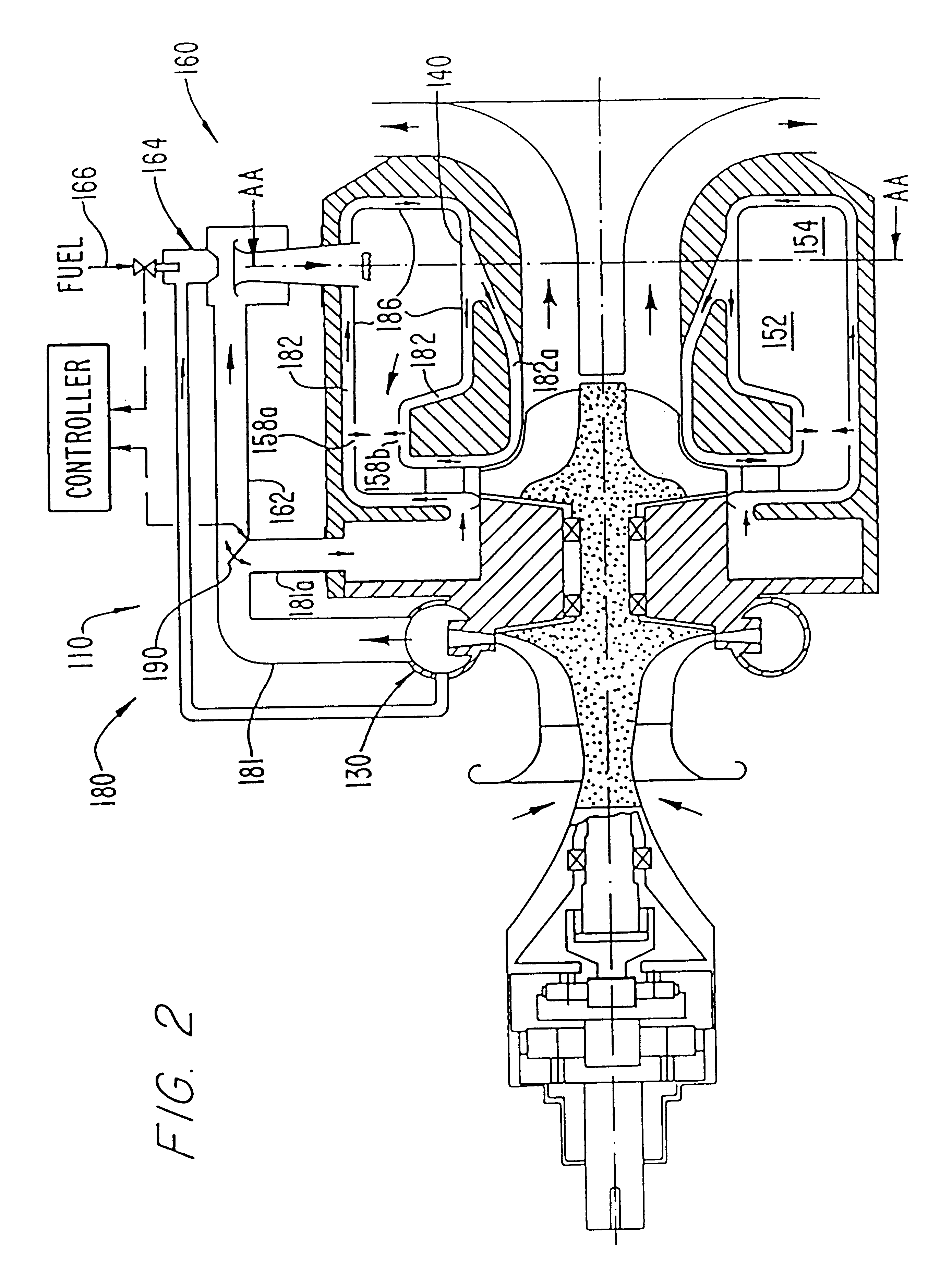 Convectively cooled, single stage, fully premixed controllable fuel/air combustor