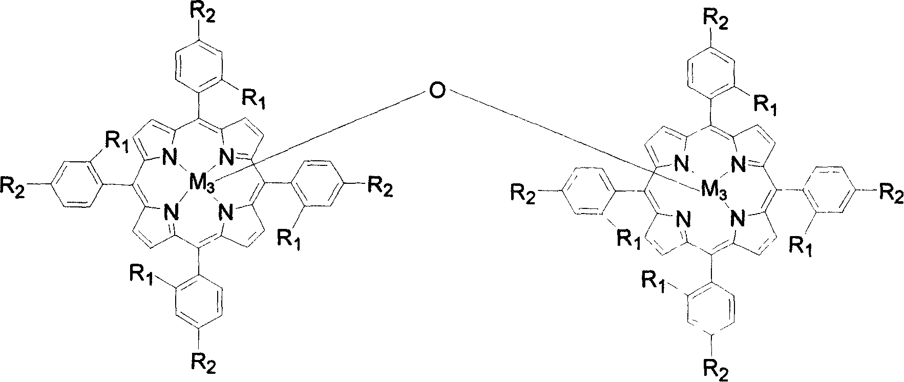 Method for preparing epoxy compound by oxidating olefin or cycloolefine through bionic catalysis oxygen