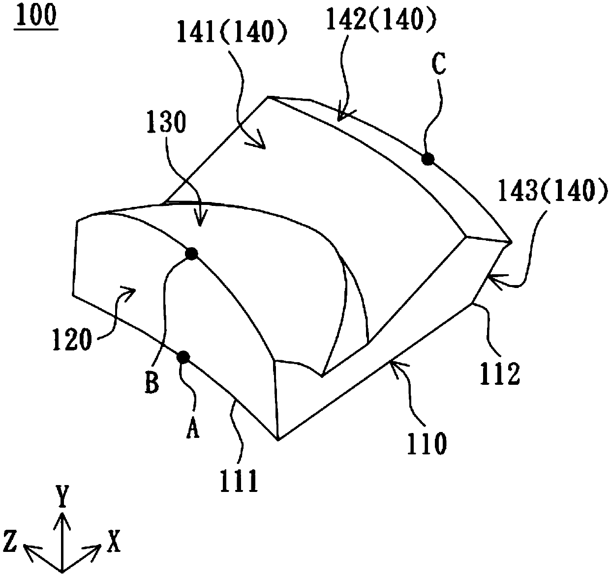 Light guide lens and vehicle head lamp