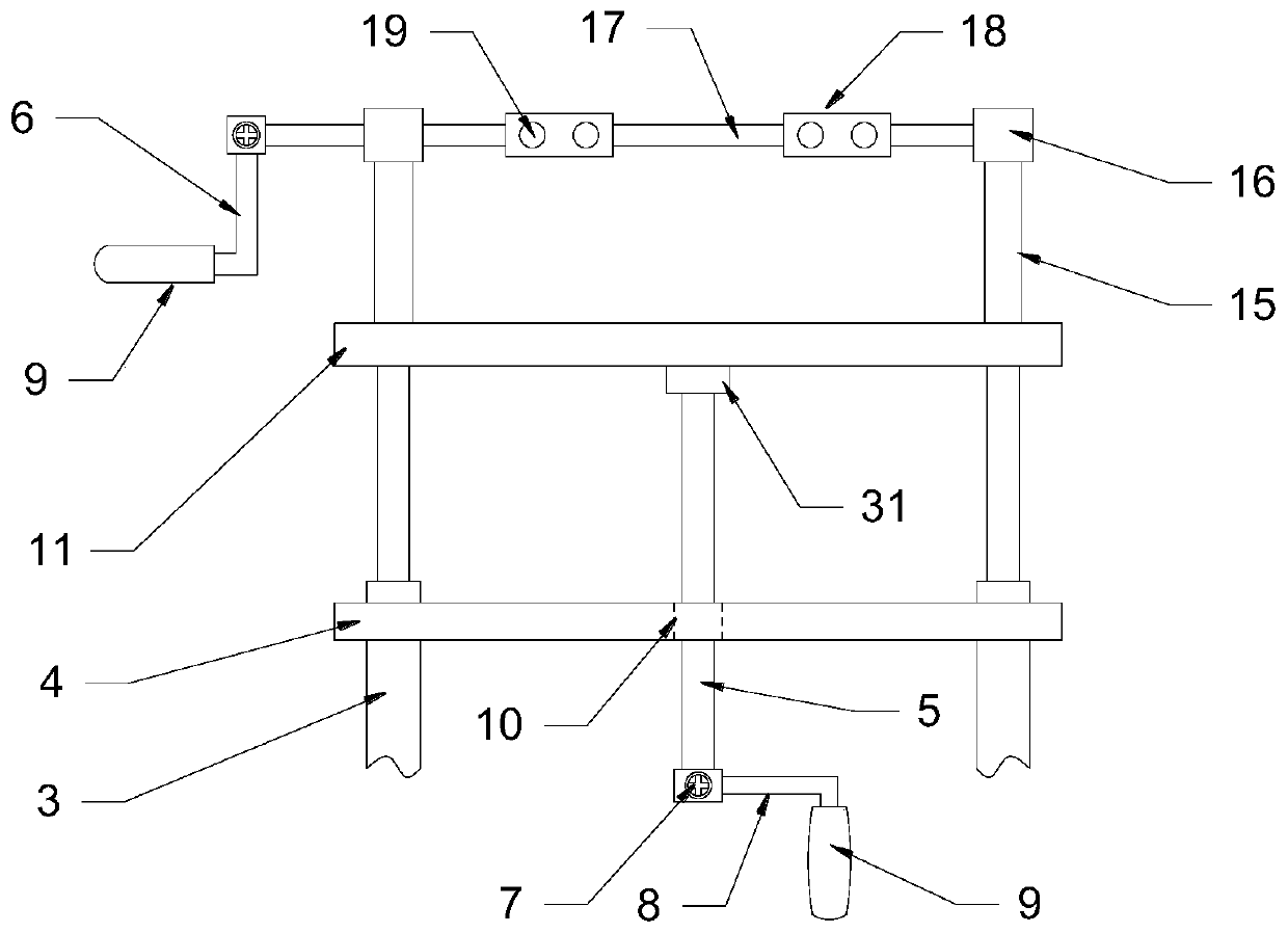 Auxiliary alignment device for docking of limb fractures