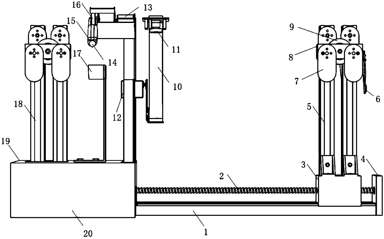 Cable damage point detection and repair device and method