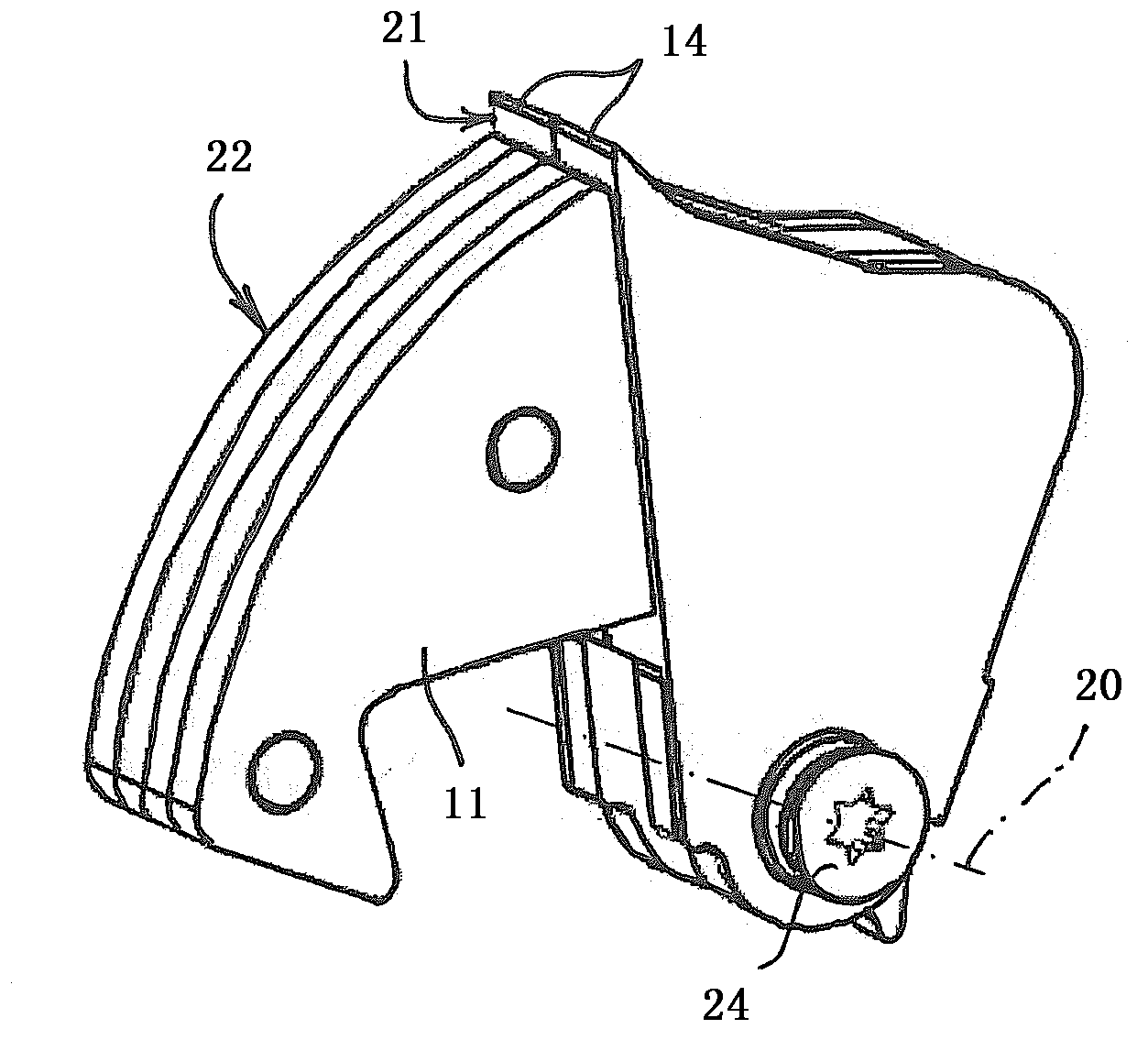 Device for safeguarding a lock against manipulation