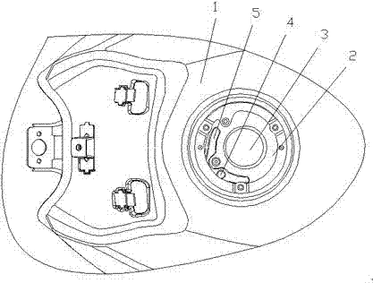 Oil tank and motorcycle thereof