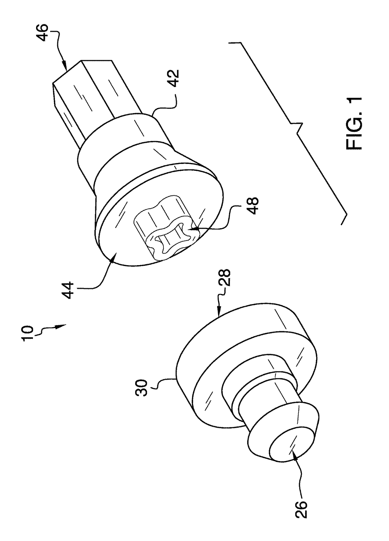 Theft-resistant tire mounting assembly