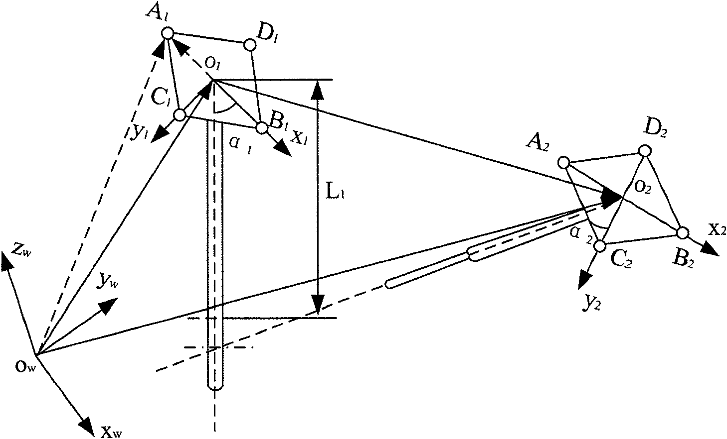 Orthopaedics operation navigation system