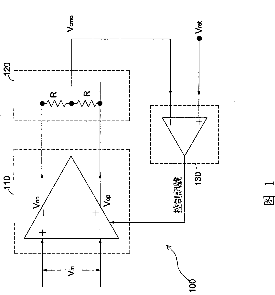 Method for increasing common mode feedback stability by grounding capacitor