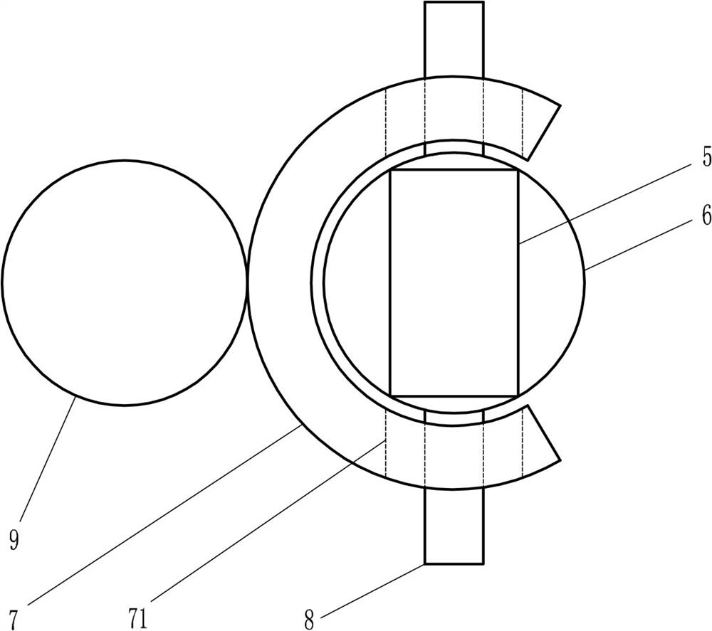 A support frame for the growth of agricultural cucumbers