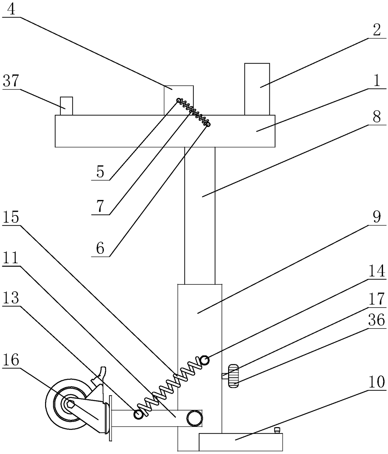 Fixing structure for building electrical construction