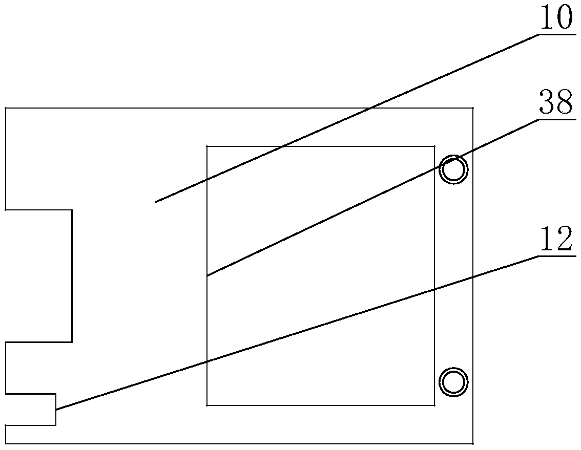 Fixing structure for building electrical construction