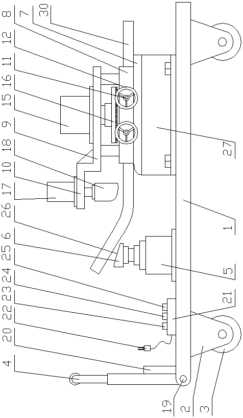 Mechanical device for group bending of pipes