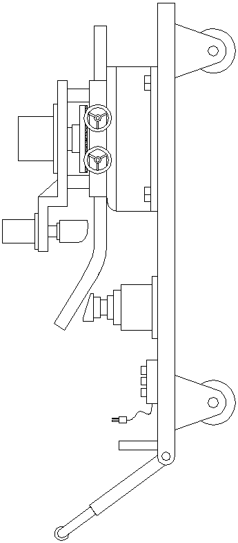 Mechanical device for group bending of pipes