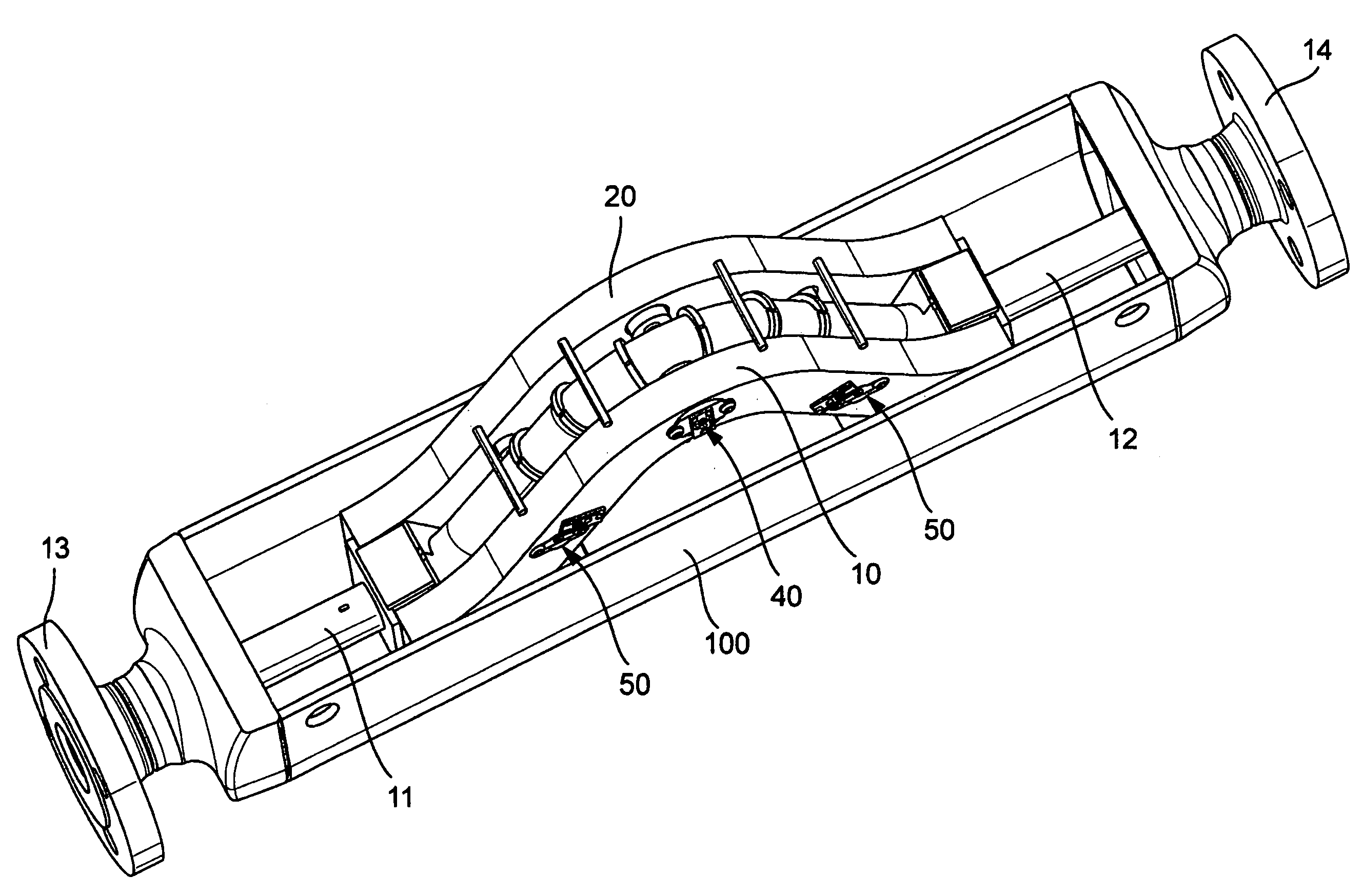 Measuring transducer of vibration-type