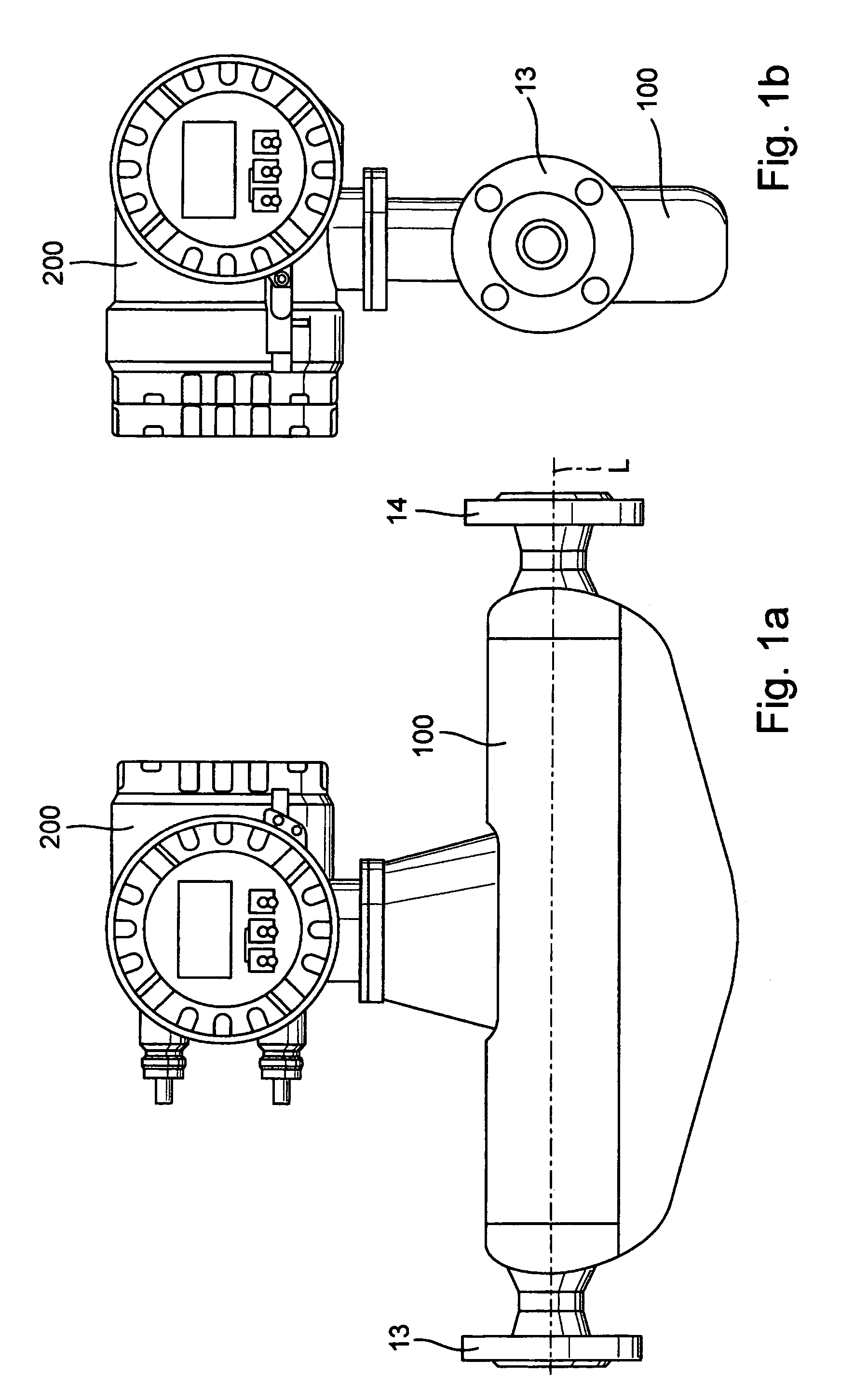 Measuring transducer of vibration-type