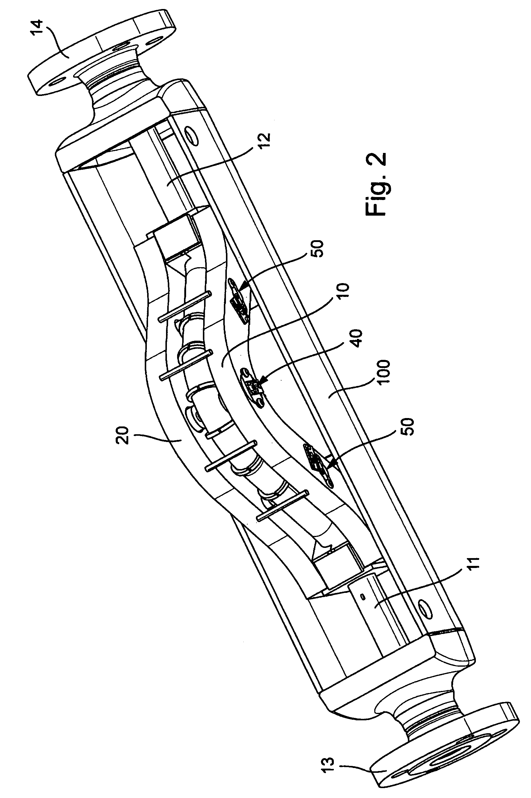 Measuring transducer of vibration-type