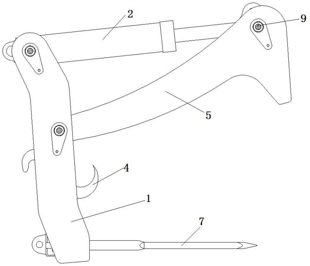 Novel pack cutting device for round hay bales