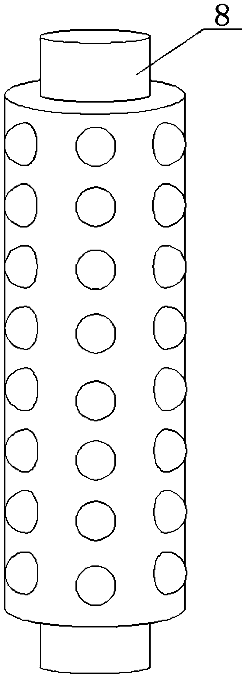 Microwave heating, ultrasonic vibration and mechanical overturning combined dismounting electronic component device