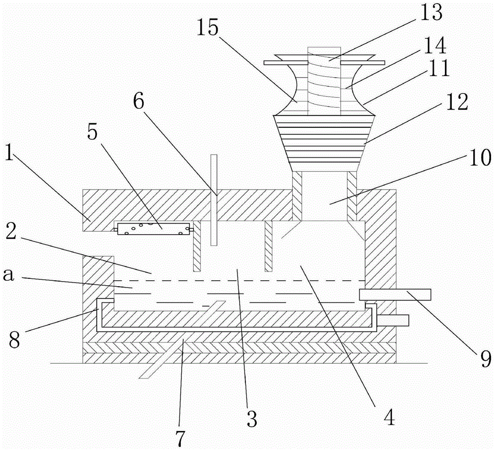 Nanoscale antimony trioxide preparation device