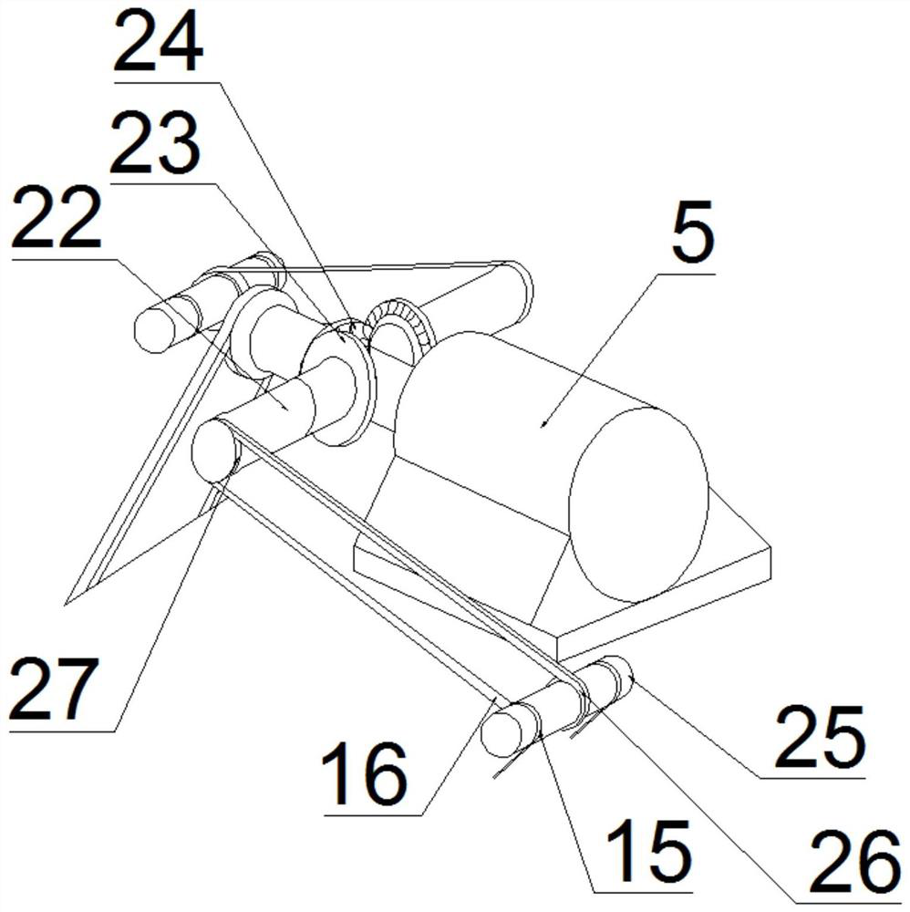 A dual-track derusting and grinding device and its application method