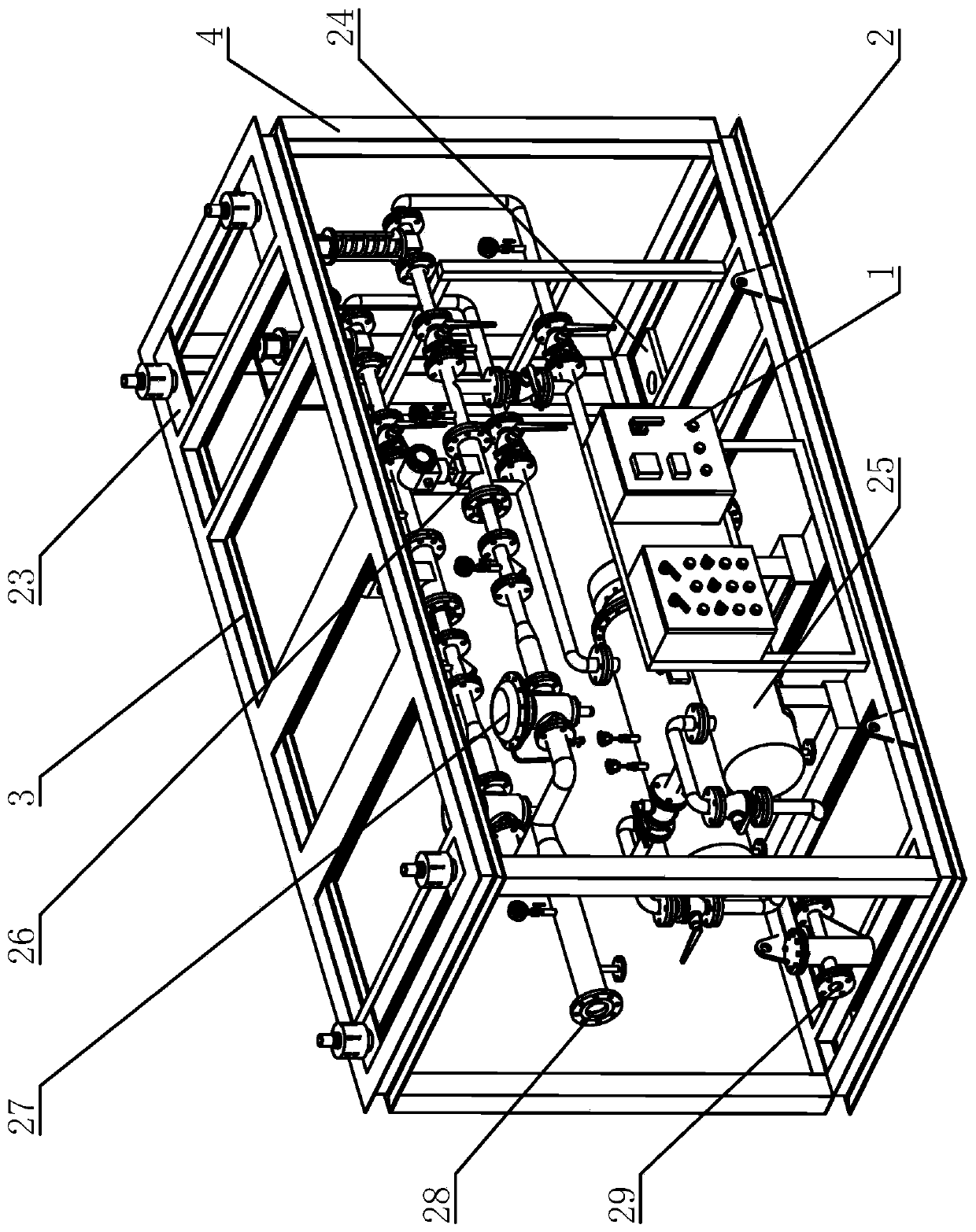 Sealed gas intake device for storage tank