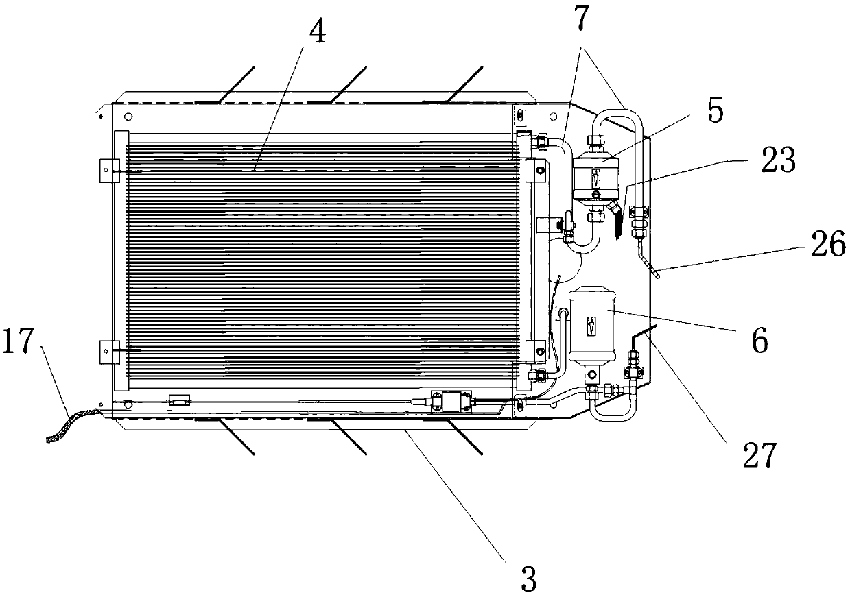 Double-electric-mode pure electric freezing and refrigerating unit