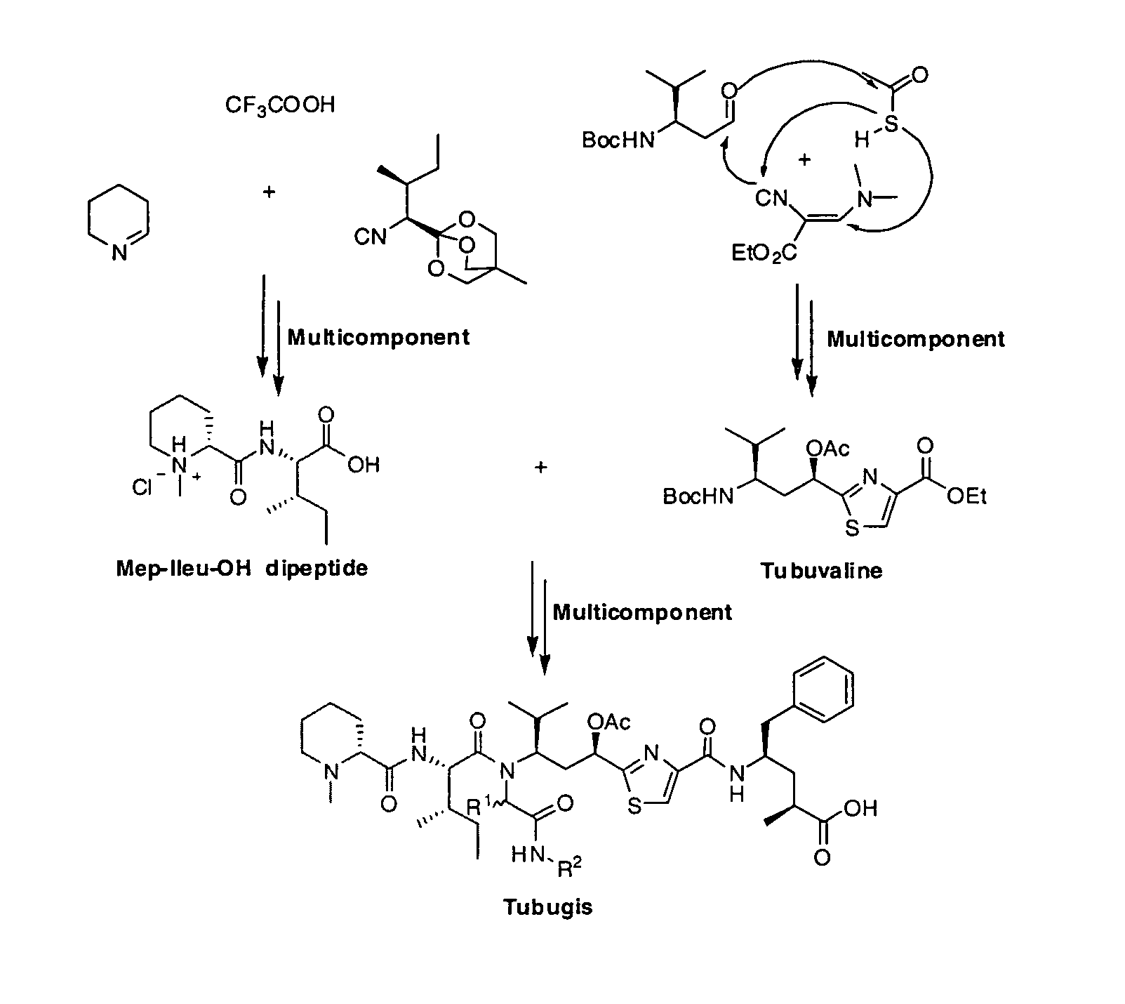 Tubulysin analogues