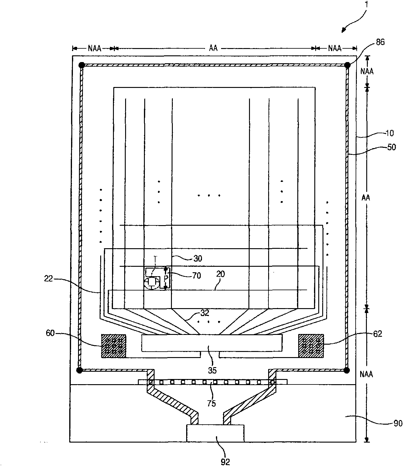 Array substrate for liquid crystal display device