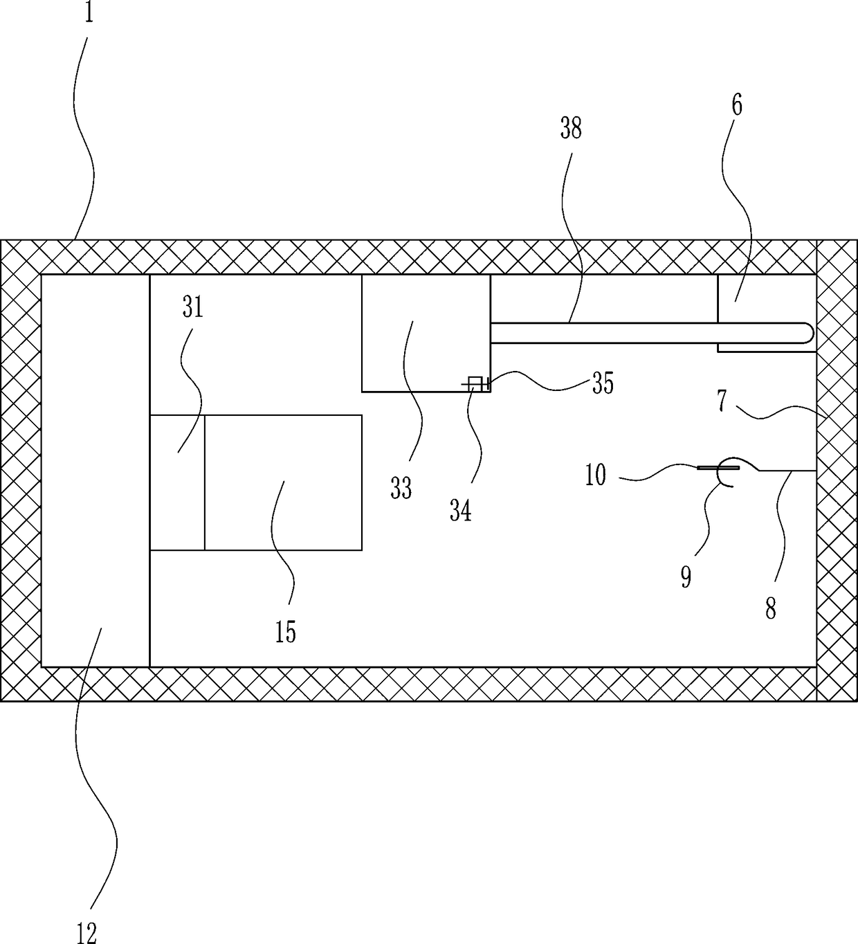 Carrying device with automatic feeding function for livestock cubs