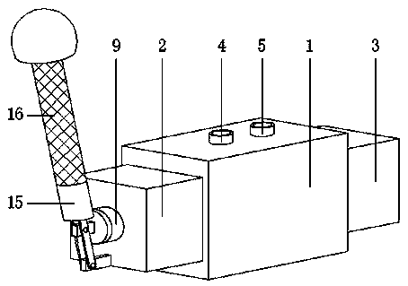 Reversing hydraulic control valve