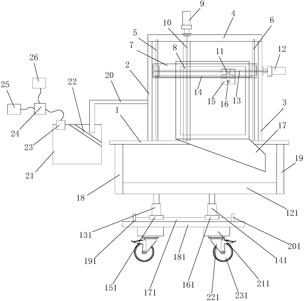 Anti-blocking plate developer with automatic adjustment, detection and alarming functions